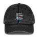 Vintage Cotton Twill Cap Humorous Orthodontics Orthodontist Dental Expert Endodontist Endodontics Surgeon Medicine dark grey