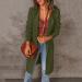 Gefomuofe Women's Long Sleeve Classic Blouses Cardigan with Buttons Long Sleeve Lightweight Cardigan Elegant Shoulder Jacket Top Casual Sweater Elegant Shoulder Jacket Top Casual Top Green XL - Buy Online on GoSupps.com