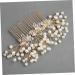 Didiseaon Crystal Hair Comb Wedding Hairpin Rhinestone Headpiece Bridal Hair Accessory Bridal Hair Clip Crystal Headpiece Hair Clips Pearl Hair Comb Bride Metal Hair Accessories - Buy Online on GoSupps.com