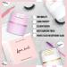 Lyon Lash Glue Storage Container - Pink Gold Airtight Adhesive Holder for Eyelash Extension Glues - Sealed Jar for Lashes Extensions Supplies - Buy Online on GoSupps.com