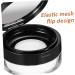  Healvian Healvian 20g Elastic Mesh Flip-Top Black Loose Powder Box + 3g Thin Silver Powder Puff Beauty Products Powder Container with Puff Sample Jars Bottle Sponge - Buy Online on GoSupps.com