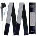 2PCS Elastic Bands for Wig Wig Band Lace Melting Band Lace Band Edge Band Edge Wrap to Lay Edges Wig Band for Melting Lace (2pcs - Silver)