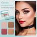 Color Nymph Contour Palette - Vegan Eyeshadow & Face Makeup Set for Teens | Highlighter Blush Bronzer Contour with Mirror | Cruelty-Free Green Makeup - Buy Online on GoSupps.com