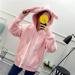 PEIMENG Cute Bunny Hoodie for Women Teen Girls | Rabbit Ears Pullover | Kawaii G30-pink | Small - Buy Online on GoSupps.com