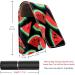 Travel Lipstick Organizer Case | Portable Makeup Bag with Mirror | Watermelon Black Design - Buy Online on GoSupps.com