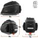 Ibera Bike Trunk Bag - PakRak Clip-On Quick-Release Commuter Bag - Buy Online on GoSupps.com