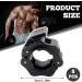 Wiyety 8-Piece Dumbbells Set | 30mm Quick Lock Barbell Collars for Weightlifting | Durable Black Dumbbell Closure & Clips - Buy Online on GoSupps.com