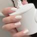Milky White Gel Nail Polish Jelly Natural French Manicure Gel Nail Polish Neutral Builder Gel Soak off LED Gel Nail Varnish Nail Art Gel for Girls Women DIY Nail Art at Home(7.3ML) - Buy Online on GoSupps.com