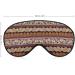 LynaRei Boho Bohemian Pattern Sleep Mask - Adjustable Soft Eye Cover for Travel and Nap Style-3 - Buy Online on GoSupps.com