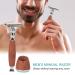 Eco-Friendly Safety Razor with Wooden Handle | Zero Waste Classic Double Edge Razor for Men | Sustainable Shaving Solution - Buy Online on GoSupps.com
