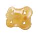 Sweetie Star Shape Rubber Pacifier - Natural Rubber Symmetrical Nipple 0-6 Months 1 Piece - Safe & Soothing for Babies - Buy Online on GoSupps.com