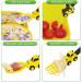 Silicone Baby Cutlery Set - 2-Part Spoon & Fork for 6+ Months - Baby Led Weaning Accessories with Storage Box (Yellow) - Buy Online on GoSupps.com