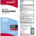 Leader Travel Sunscreen SPF 100+ | Ultra Sheer Water Resistant Non-Greasy Lotion | Broad Spectrum Protection | 3 Fl Oz - Buy Online on GoSupps.com
