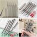 POPETPOP Nail Art Drawing Pen Liner Brush for Nails Striping Nail Art Pens Gel Painting Nail Nail Dotting Tool Gel Nailpolish Nail Salon Metal Detail Brush Draw Flowers 18x1cm As Shown - Buy Online on GoSupps.com