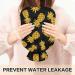 Heat Bottle 1L - Durable Warm-Up Bag for Pain Relief | Retro Golden Ananas Design - Buy Online on GoSupps.com