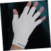 GOOHOCHY 1 Pair UV Gloves UV protection gloves nail gloves sun gloves girls glove summer sunblock gloves summer beach gloves Gel Manicures Glove gel manicure gloves for UV protection 19.5x8cm White - Buy Online on GoSupps.com