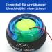 Everest Fitness Gyrotwister Gyroscopic Hand Trainer Ball for Strengthening Grip & Reducing Pain LED Options Available Neon Blue - Buy Online on GoSupps.com