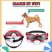 Ownpets Anti-UV Dog Sunglasses - Adjustable Red Ski & Flying Glasses for Small & Medium Dogs - Buy Online on GoSupps.com