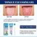 Premium Tongue Cleaning Gel & Brush Set - Eliminate Bad Breath & Freshen Mouth (2 Pieces) | Mint Fragrance - Buy Online on GoSupps.com