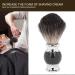 Premium Shaving Cream Brush | Men's Beard & Hair Shaving Brush for Salon Home & Travel - Buy Online on GoSupps.com