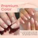 AZUREBEAUTY Nude Shimmer Dip Powder 2Oz - Neutral Dipping Powder for French Nail Art | Salon & DIY Manicure Gift - Buy Online on GoSupps.com