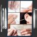 Pink Toenail Clippers for Thick and Ingrown Nails - Professional Podiatrist Kit for Men, Women, Elderly - Heavy Duty Nail Scissors for Toenail Treatment - Buy Online on GoSupps.com