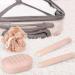DecorRack Portable Toiletry Set - Travel Kit with Soap Case, Bath Sponge, and Toothbrush Holders - Mint Green and Rose Pink Colors - Ideal for Travel, Gym, Camping, and Home - 4 Piece Set - Buy Online on GoSupps.com