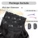 YDDM 24-Inch Clip-In Hair Extensions - Natural Black Synthetic Full Volume Hair - Affordable Easy-to-Use for Women - Buy Online on GoSupps.com