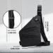 Theft-Proof Travel Bag | Waterproof Anti-Theft Sling Bag for Men & Women | Crossbody Shoulder Bodybag - Buy Online on GoSupps.com