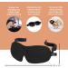 Bucky 40 Blinks No Pressure Eye Mask for Travel & Sleep - Nouveau Print | One Size - Buy Online on GoSupps.com
