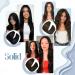Hetto Real Hair Extensions Tape - Darkest Brown 55cm 50g | Invisible & Smooth Remy Hair Tapes for Recovery - Buy Online on GoSupps.com
