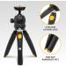 KODAK PhotoGear Mini Tripod with Remote | Compact 9 Tabletop Tripod & Selfie Stick Combo | Smartphone & Action Camera Adapters | Rubber Feet | E-Guide - Buy Online on GoSupps.com