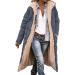 Hanxiulin Women's Oversized Fleece Plush Jacket - Warm Casual Hooded Winter Sweater in Gray - Buy Online on GoSupps.com