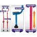 Geospace Walkaroo 'Wee' Balance Stilts - Red | For Little Kids Ages 4 - Buy Online on GoSupps.com