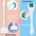CLETINA Adjustable Microneedling Derma Stemp Pen - 140 Titanium 0.25mm Pins for Face, Body, Skin, Hair & Beard Growth - Buy Online on GoSupps.com