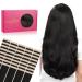 If Salife Tape Extensions Real Hair 40PCs 100g 40cm 16 inch Natural Black Hair Extension Real Hair Extensions Tape Invisible Tape In Extensions Real Hair Extensions Seidig straight tape into the 40cm-100g #1b natural black