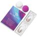Glamlens Flora Brown Contact Lenses - Strongly Covering Natural Brown | Silicone Hydrogel | 1 Pair (2 Pieces) | Dia 14.50 | International Shipping Available - Buy Online on GoSupps.com