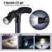 Comfkey Walking Sticks with LED Lights Folding Adjustable Lightweight Collapsible Walking Canes with Shock Absorption and 360 Rotated Base for Seniors Women Men - Buy Online on GoSupps.com