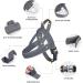Excellent Elite Spanker Tactical Dog Dishes Vest - Adjustable Nylon for Small Medium & Large Dogs (Gray) - Buy Online on GoSupps.com