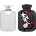 Naanle Rose Sugar Skulls Hot Water Bottle - 2L Handfoots Heating Bag for Pain Relief & Cold Therapy - Transparent & Stylish - Buy Online on GoSupps.com