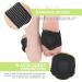 TSHAOUN 4 Pair Arch Support Compression Cushioned plantar fasciitis support Relief Plantar Fasciitis Sleeves Fallen Arches Heel Spurs for Men and Women (Black Green) - Buy Online on GoSupps.com