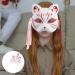 Runrotoo Children's Costumes | Sleek Animal Masks & Japanese Half Face Fox Cosplay for Parties | Perfect for Kids & Pets - Buy Online on GoSupps.com