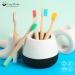 Kids Bamboo Toothbrushes (5 Pack) | Organic & Biodegradable | BPA Free Soft Bristles Toothbrushes | Eco-Friendly Natural Bamboo Toothbrush Set | Charcoal Wooden Toothbrushes Kids - 5 Pack - Buy Online on GoSupps.com