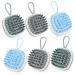 Tovinanna 6 pieces scalp massage brush portable scalp compact scalp peeling brushes scalp cleaning agent daily scalp massager scalp travel travel scalp