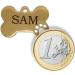 Personalized Bone-Shaped Pendants for Dogs & Cats | Ibera Gifts - Custom Engraved Collars with Paw Design - Buy Online on GoSupps.com