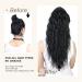 Hair Extensions 26" Synthetic Long Wavy Ponytail Extension Cord With Drawstring Hair Clip Layered Ponytail Bun for Women's Daily Use Hair Pieces For Women (Color : Red Size : 26inches) 26inches Red - Buy Online on GoSupps.com