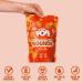 Plant Pops 100% Vegan Gluten Free and Low Calorie Peri Peri Supergrain Rounds Sharing Bag Snacks (3 Pack x 80g). High in Fibre Delicious Healthy Crisps 89 KCAL per serving. 3 Pack (80g) - Buy Online on GoSupps.com