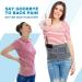 Shop HONGJING Heated Compression Back Belt - Rechargeable Pain Relief for Herniated Disc Scoliosis & Sciatica - Upgraded XL Heating Lumbar Support for Home & Work - Buy Online on GoSupps.com