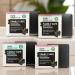 Th.e Bet.ter Ho.me Charcoal Soap (4Pcs-100g Each) Natural Solid Bathing Soaps For Body | Bath Soaps for Shower | Remove Dead Skin Cells | Tackle Acne & Excess Oil |