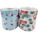 Christmas Toilet Paper | Skin Friendly Toilet Paper for Wash Room Holiday Creative Dorm Decors Household Paper Roll for Adults Children Babies Nicything - Buy Online on GoSupps.com